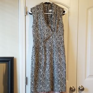 Calvin Klein dress black and cream